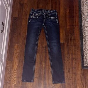 Miss Me Kids Dark Blue Skinny Jeans